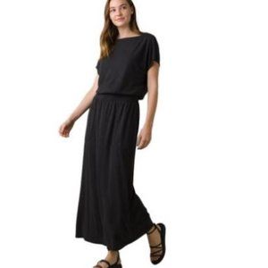Women's Prana Cozy Up Skyland Dress Black Large Excellent Condition